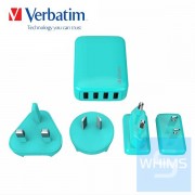 Verbatim - 4 Ports 旅行充電器