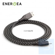 Energea - DuraGlitz數據線 USB-A轉USB-C 3米 (酷黑)