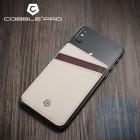 Cobble Pro - 真皮卡片套(米色/棕色) Cobble Pro - 真皮卡片套(米色/棕色)