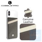 Cobble Pro - 真皮卡片套(灰色/米色) Cobble Pro - 真皮卡片套(灰色/米色)