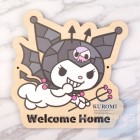 Sanrio - Kuromi 可羅米 自訂文字木製門牌（KU81s）