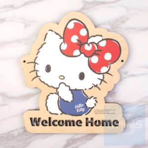 Sanrio - Hello Kitty 自訂文字木製門牌（KT81s）