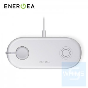 Energea - Widisc Duo快速無線充電墊，帶Apple Watch Dock