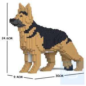 Jekca - 德國牧羊犬 01S（三種顏色）