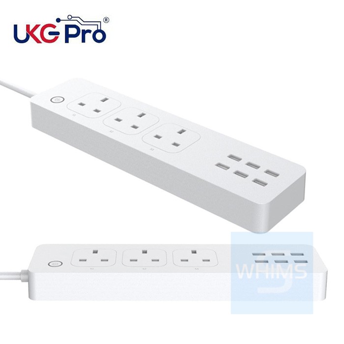 UKGPro - UKG智能USB拖板 3AC+ 6USB (型號: U-C336)