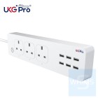 UKGPro - UKG智能USB拖板 3AC+ 6USB (型號: U-C336) UKGPro - UKG智能USB拖板 3AC+ 6USB (型號: U-C336)