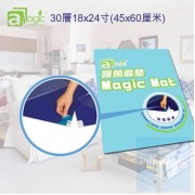 aMagic - Magic Mat 吸菌魔墊可撕式30層18x24寸(45x60厘米) 藍色