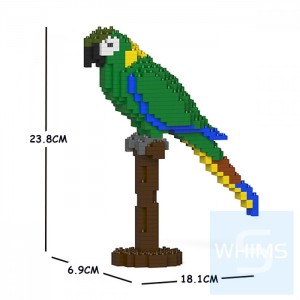 Jekca - 黃領金剛鸚鵡 01S