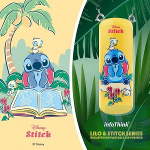 InfoThink - iAnion-100 隨身淨系列隨身項鍊負離子空氣清淨機 - Lilo & Stitch Series 史迪仔 限量版