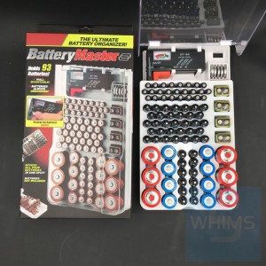 Battery Master - 電池收納盒連電池測試 (93格)