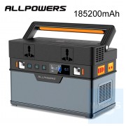 AllPower - 便攜式多功能戶外應急電源 185200mAh AC便攜式充電器 500W