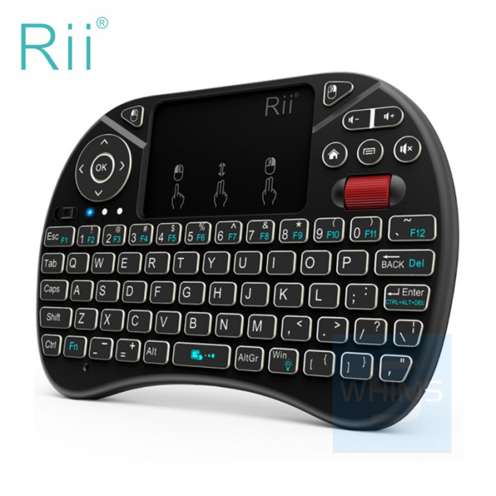 Rii - X8 - i8X Mini 2.4Ghz無線鍵盤鼠標觸控板3 in 1 組合