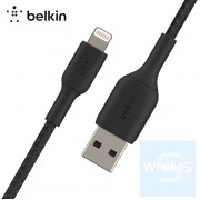 Belkin - BOOST CHARGE Lightning 至 USB-A 編織充電線 1M