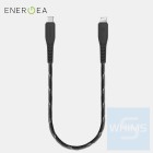 Energea - NyloFlex Lightning to USB-C 線 30厘米 Energea - NyloFlex Lightning to USB-C 線 30厘米