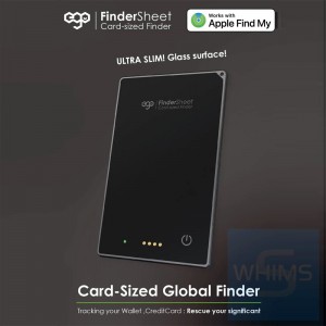 EGO - FinderSheet 可再充電 卡片形追蹤器