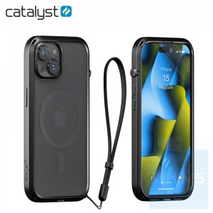 Catalyst - Influence iPhone 15 / Pro / Pro Max (6.1"/6.7") 午夜黑手機殼 MagSafe 相容