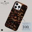 Kate Spade New York - 防護硬殼 for iPhone 15 Pro / Pro Max (6.1"/6.7") MagSafe支援 *Transparent Tortoise/Black/Gold Foil