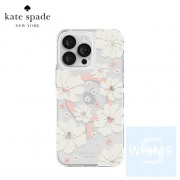 Kate Spade New York - 防護硬殼 for iPhone 15 Pro / Pro Max (6.1"/6.7") MagSafe支援 *Classic Peony/Cream
