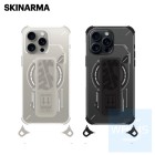 Skinarma - HELIO 磁吸防摔手機殼 附掛繩環 iPhone 16 Pro / Pro Max ( Black / Clear ) Skinarma - HELIO 磁吸防摔手機殼 附掛繩環 iPhone 16 Pro / Pro Max ( Black / Clear )