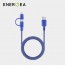 Energea - NyloTough 2合1快速充電線 Lightning + Micro-USB 1.5米